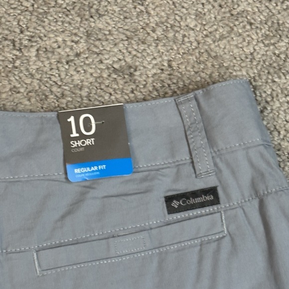NWT Columbia‎ Women Size 10 Washed Out Gray 4" Inseam 32" Waist Flat Front $40 - Picture 7 of 11
